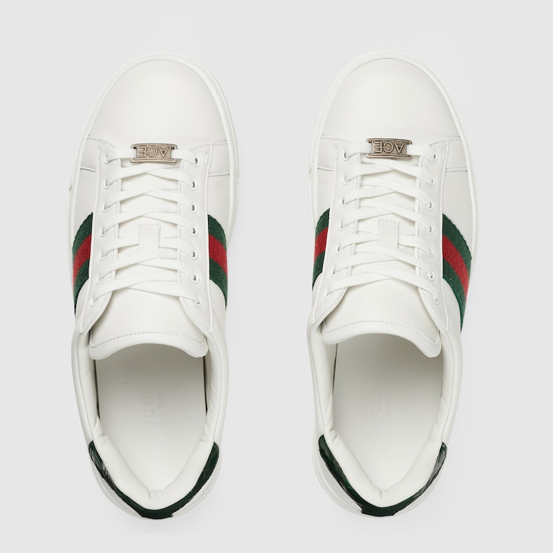 Women’s Gucci Ace sneaker with Web - Image 5